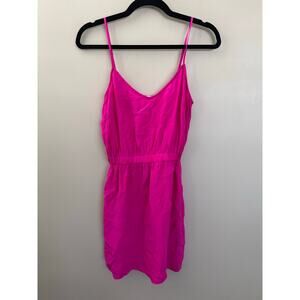 Twelfth Street by Cynthia Vincent Sleeveless Mini Dress in Hot Pink SZ XS